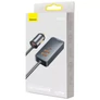 Kép 2/4 - Baseus Share Together autós töltő hosszabbítóval, 3x USB, USB-C, 120W, szürke (CCBT-B0G)