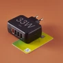 Kép 2/2 - HÁLÓZATI TÖLTŐ, 1xQC3.0, 3xUSB, PD/QC, 4 PORT, 33W