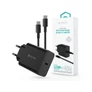 Kép 1/6 - Devia hálózati töltő adapter + USB-C - C kábel  (1,5 méter) 45W (Rocket Series) szett