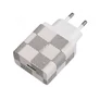 Kép 1/2 - Astrum CH310 QC 3.0 dual color bőrbevonatos hálózati gyorstöltő (Quick Charge) 1xUSB 3,0A 18W
