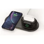 Kép 2/5 - SWISSTEN 15W, iPhone, iWatch, Airpods/Pro FEKETE 3in1 Vezeték nélküli Töltőállomás