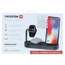 Kép 3/3 - SWISSTEN 4in1 vezeték nélküli MFI töltőállomás, 45W, iPhone, iWatch, Airpods/Pro