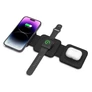 Kép 2/5 - TECH-PROTECT (MAGSAFE) FEKETE 3in1 Vezeték nélküli Töltőállomás