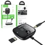 Kép 1/4 - HOCO Bluetooth FM-transmitter/autós kihangosító - USB + MP3 + AUX + kártyaolvasó- Hoco E65 Wireless