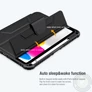 Kép 3/4 - Nillkin Bumper Pro iPad 10.9 2022 / iPad 11 2025 kihajtható tok, fekete