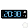 Kép 1/3 - LED Multifunkciós Kompakt méretű asztali / fali óra