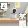 Kép 5/8 - OKOS WIFI KAMERA 1080P, ÉJJELLÁTÓ, BELTÉRI, MOZGATHATÓ, FEHÉR