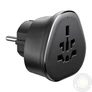 Kép 1/4 - UGREEN S500 utazó töltő (10A, EU2 pin - EU, UK, US földelt) FEKETE