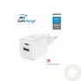 Kép 3/5 - Swissten GaN hálózati töltőadapter 1xUSB-C PD 20W, 1xUSB-A QC 18W, fehér
