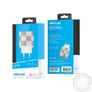 Kép 2/2 - Astrum CH310 QC 3.0 dual color bőrbevonatos hálózati gyorstöltő (Quick Charge) 1xUSB 3,0A 18W