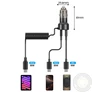 Kép 2/3 - CC05 Autós Töltő 2 Portos PD60 W + USB-C Kábel - Fekete