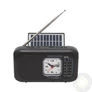Kép 1/4 - Napelemes hibrid rádió, BT/USB/SD/CLOCK/LAMP