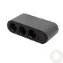 Kép 2/4 - Autós feszültségelosztó és USB töltő, 3.4A USB töltő, max.80Watt, fém burkolat, Voltmérővel