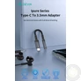 Kép 2/7 - Devia Ipure Series Type-C/AUX 3,5 mm audió adapter - fekete