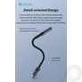 Kép 4/7 - Devia Ipure Series Type-C/AUX 3,5 mm audió adapter - fekete