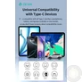 Kép 7/7 - Devia Ipure Series Type-C/AUX 3,5 mm audió adapter - fekete