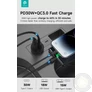 Kép 4/7 - Devia Smart Series Mini 30W PD+QC USB+Type-C autós töltő adapter FEHÉR