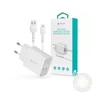 Kép 3/6 - Devia Smart Series 12W 2xUSB hálózati töltő adapter + USB/microUSB kábel 1m