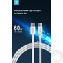 Kép 2/6 - Devia Smart Series 60W Type-C/Type-C adat- és töltőkábel 2m - fehér