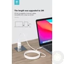 Kép 5/6 - Devia Smart Series 60W Type-C/Type-C adat- és töltőkábel 2m - fehér