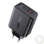 Kép 4/5 - ACEFAST hálózati gyorstöltő adapter 2xType-C bemenettel – 40W – ACEFAST A9 Dual Fast Charger PD3.0 – fekete