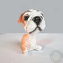 Kép 2/3 - Bólogató kutya - Angol bulldog (10cm magas)