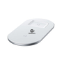 Kép 3/5 - Baseus Qi univerzális vezeték nélküli töltő állomás – 18W – Baseus Simple 2in1 Wireless Charger Phone + AirPods – fehér