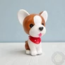 Kép 2/3 - Bólogató kutya - Corgi (10cm magas)
