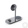 Kép 3/5 - Tech-Protect Qi univerzális vezeték nélküli töltő állomás – 18W – Tech-Protect A22 3in1 Wireless Charger for Phone + Watch + Earphone – szürke