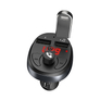 Kép 2/4 - Hoco Bluetooth FM-transmitter/szivargyújtó töltő – 2xUSB + MP3/WMA/WAV/Flac + TF-kártyaolvasó – Hoco E41 – black