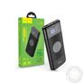 Kép 1/5 - Univerzális hordozható, asztali akkumulátor töltő – HOCO J63 Power Bank – USB + Type-C + micro USB + PD + QC3.0 Wireless Charging – 10.000 mAh – fekete