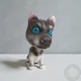 Kép 2/3 - Bólogató kutya - Husky (10cm magas)