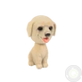 Kép 1/3 - Bólogató kutya - Labrador retriver (10cm magas)