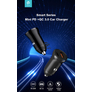 Kép 2/5 - Devia Smart USB + Type-C szivargyújtós töltő adapter – Devia Smart Series Mini PD + QC3.0 Car Charger – 20W – black