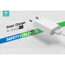 Kép 2/2 - USB hálózati töltő adapter – Devia Smart Charger – 5V/1A – white