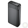Kép 2/5 - Maxlife univerzális hordozható, asztali akkumulátor töltő – Maxlife MXPB-01 Power Bank – 2xUSB + microUSB + Type-C – 20.000 mAh – fekete