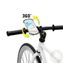 Kép 1/7 - WPT-09-R3 Wraptor™ forgatható mobiltelefon-tartó kerékpárkormányra