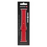 Kép 2/2 - Swissten Apple Watch szilikon szíj, 38-40 mm, piros