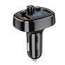 Kép 2/5 - XO BCC03 autós gyorstöltő és Bluetooth FM transzmitter, 2XUSB, 18W, fekete