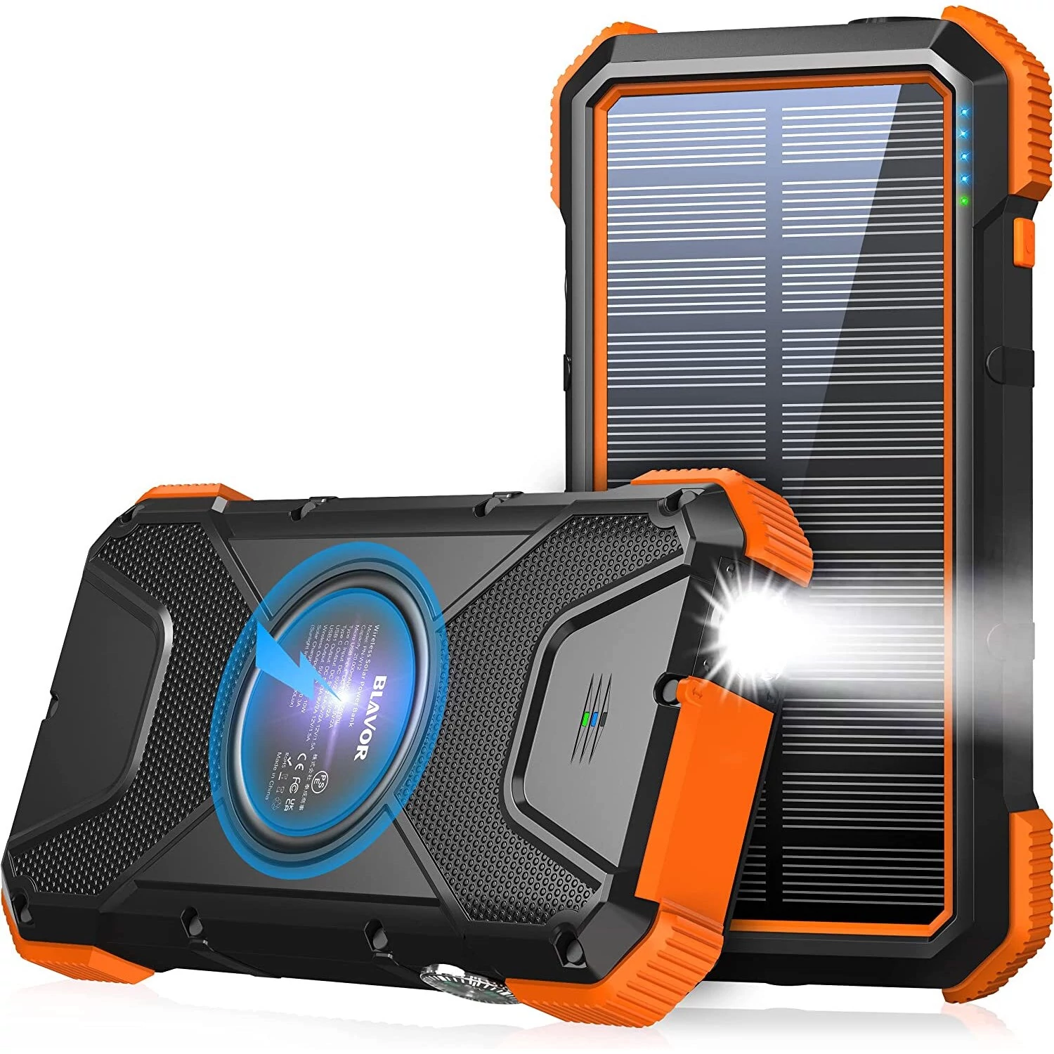 4SMARTS Titanpack Ultimag Powerbank PD 20W, QC 18W, 20000mAh, vezeték nélküli töltés 15W napelemes