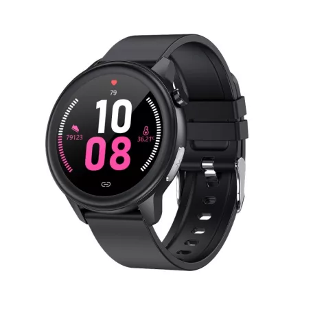 Maxcom Fit FW46 XENON fekete okosóra vérnyomásmérővel