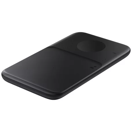 SAMSUNG vezeték nélküli dupla fekete töltőpad 9W (EP-P4300BBEGEU)
