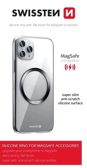 Swissten szilikon gyűrű Magsafe csatlakozáshoz