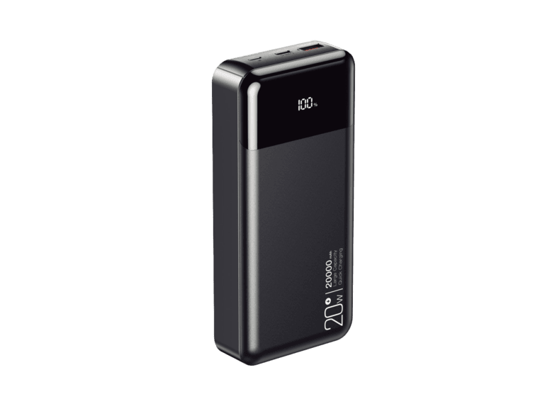 Cellect 20W 20000mAh FEKETE Külső akkumulátor / Power bank