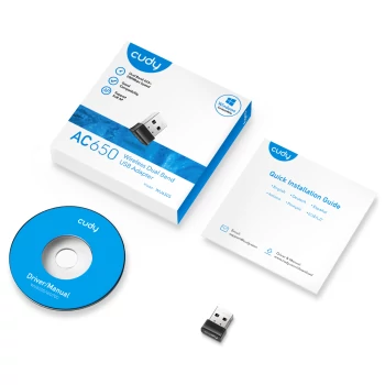 CUDY AC650 WI-FI USB ADAPTER MINI