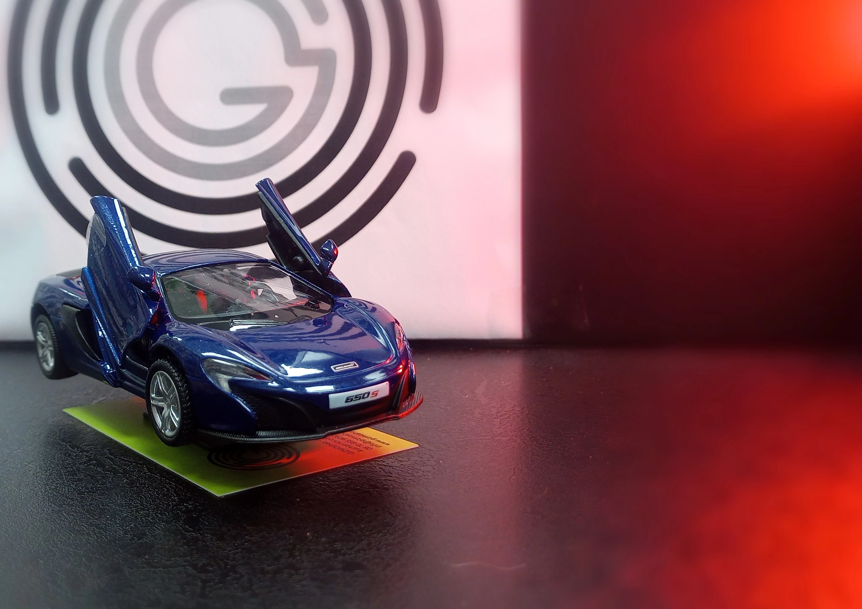 Rmz City fém autó 1:32 - McLAREN 650S KÉK