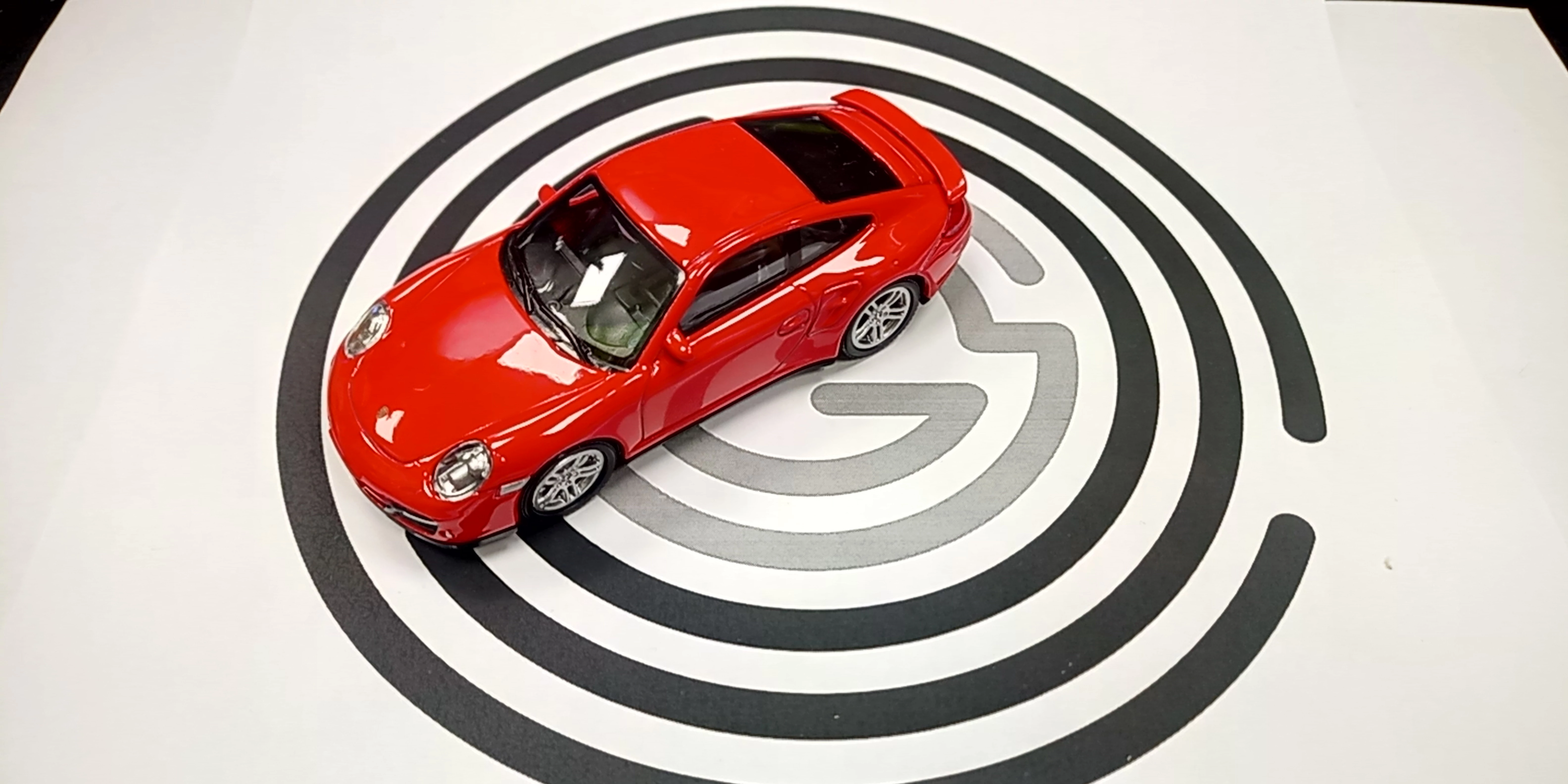 Rmz City fém autó 1:43 PORSCHE 911 TURBO PIROS