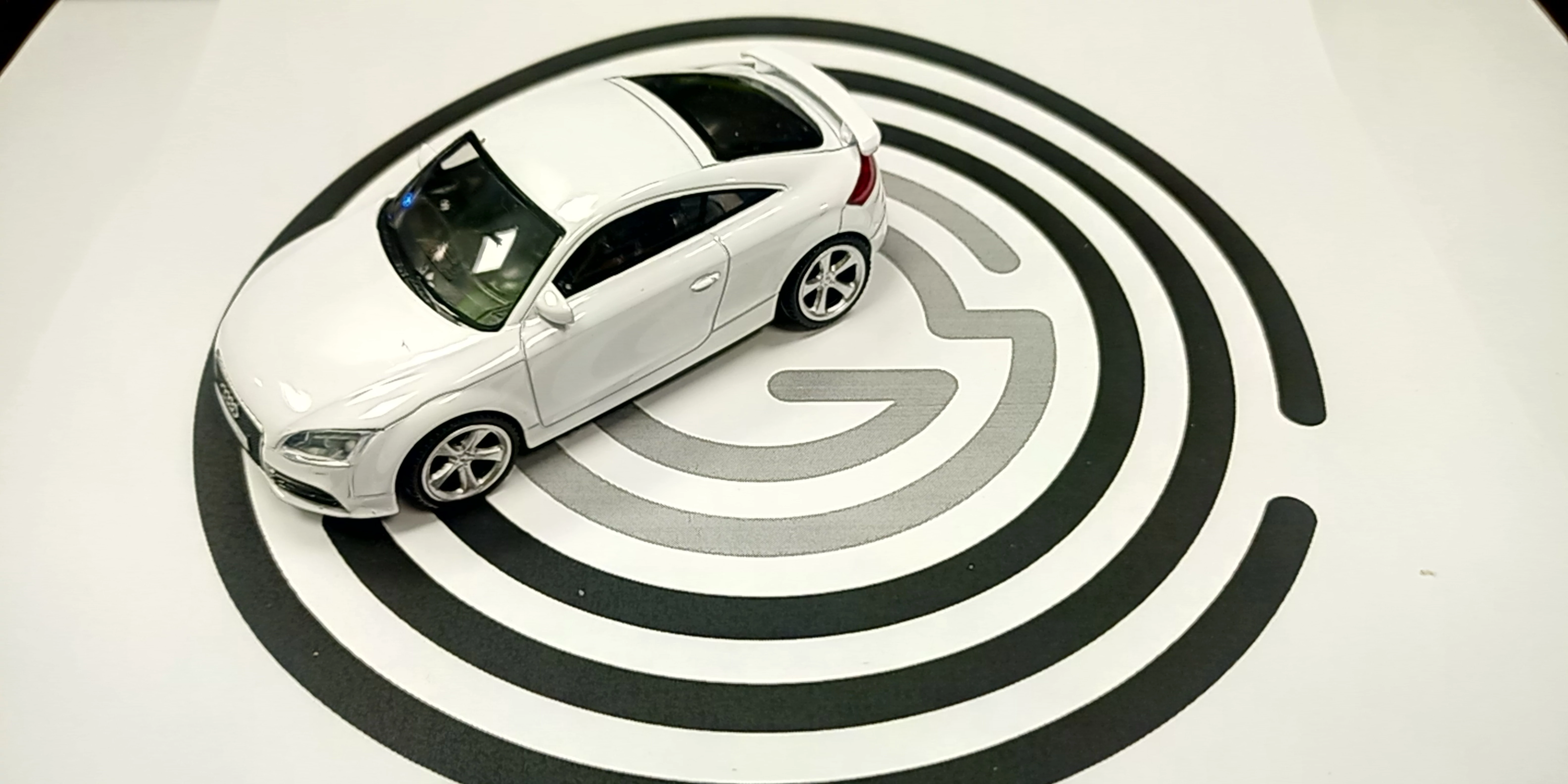 Rmz City fém autó 1:43 AUDI TT COUPE FEHÉR