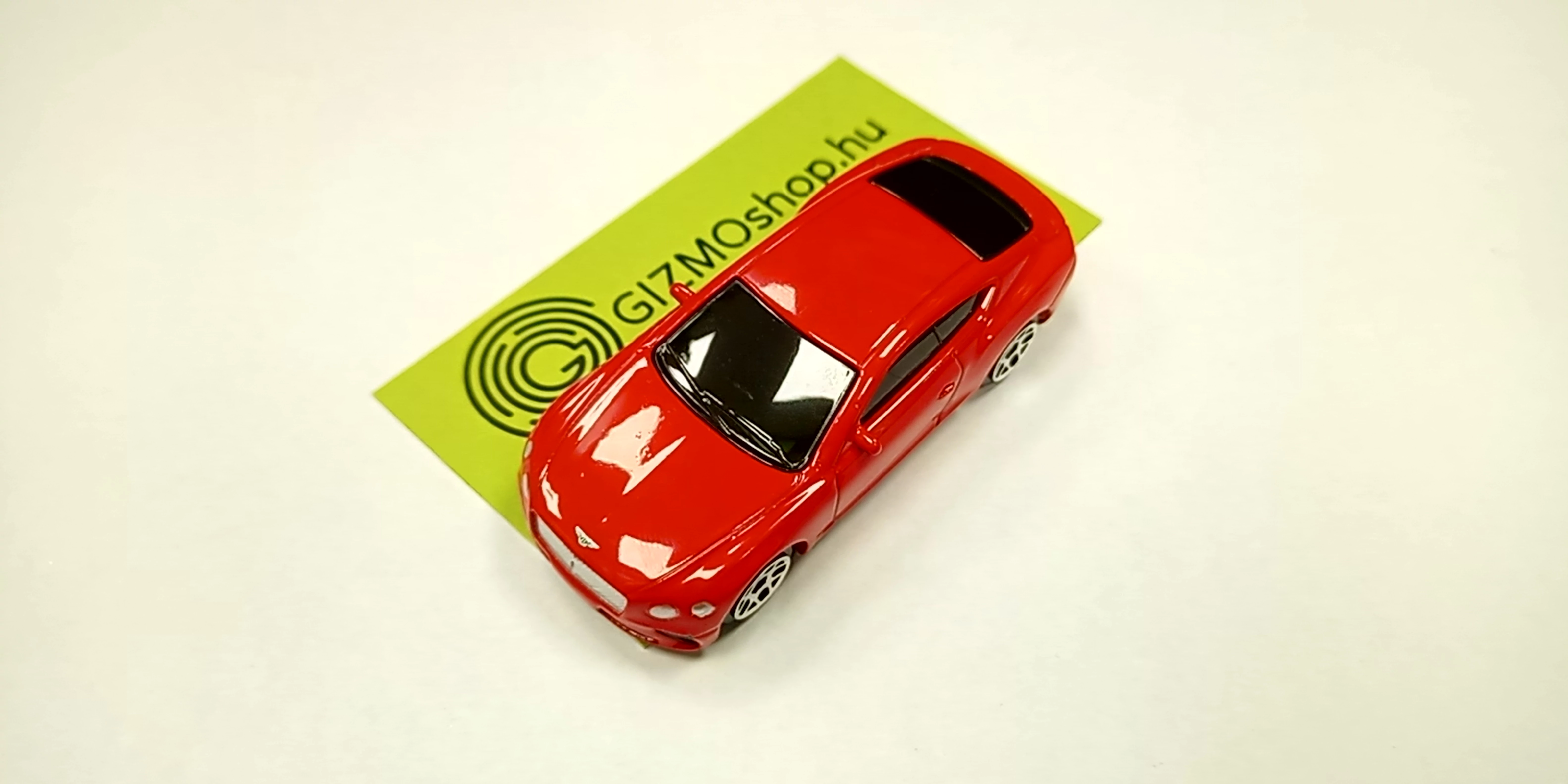 Rmz City fém autó 1:64 BENTLEY CONTINENTAL GT PIROS