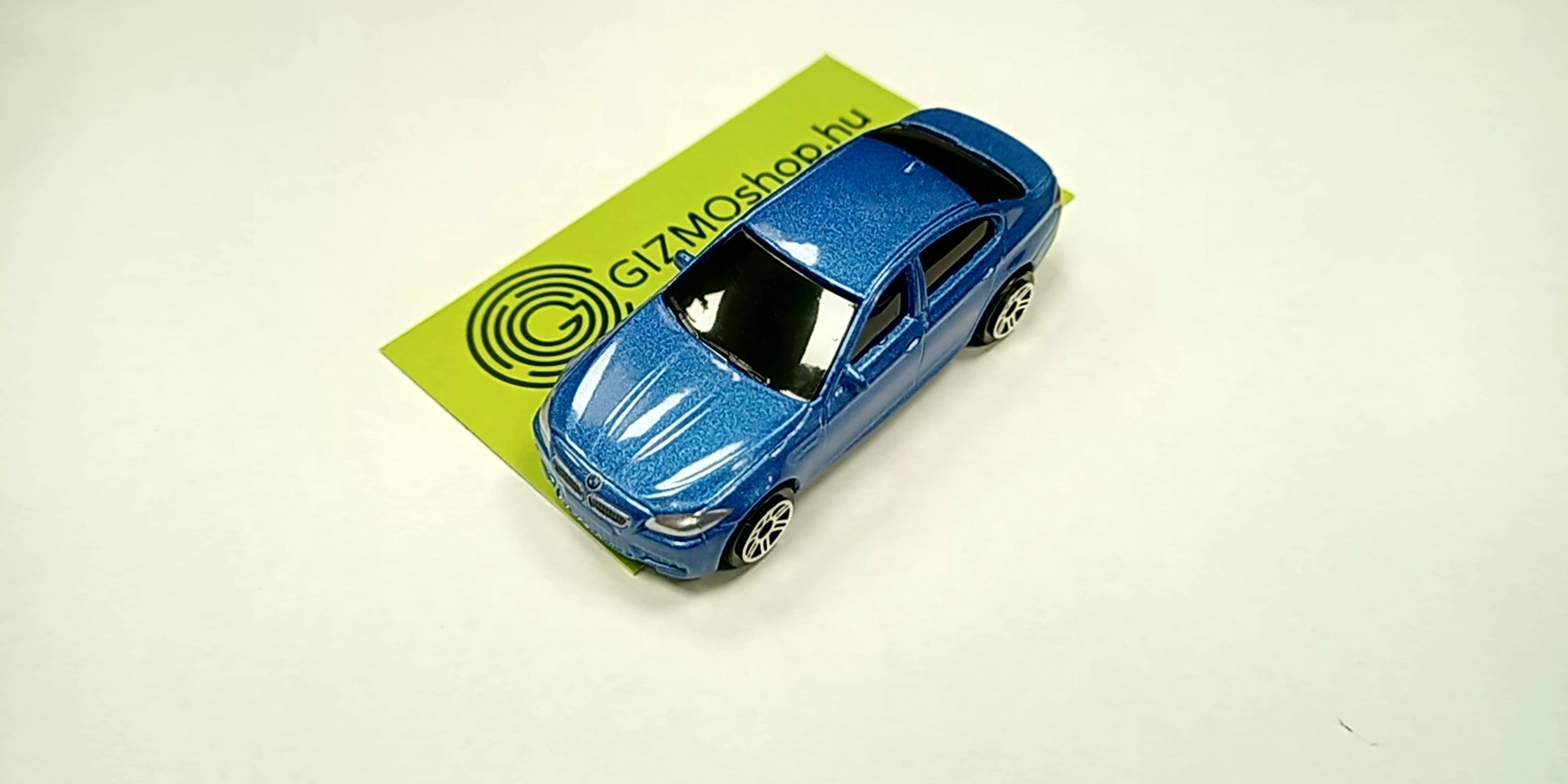 Rmz City fém autó 1:64 BMW M5 KÉK